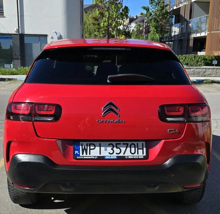 Citroen C4 Cactus cena 57000 przebieg: 57000, rok produkcji 2018 z Sobótka małe 121